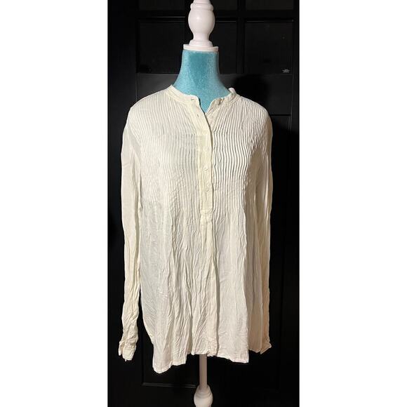 NWT Sundance White Long sleeve Tunic - Picture 1 of 5